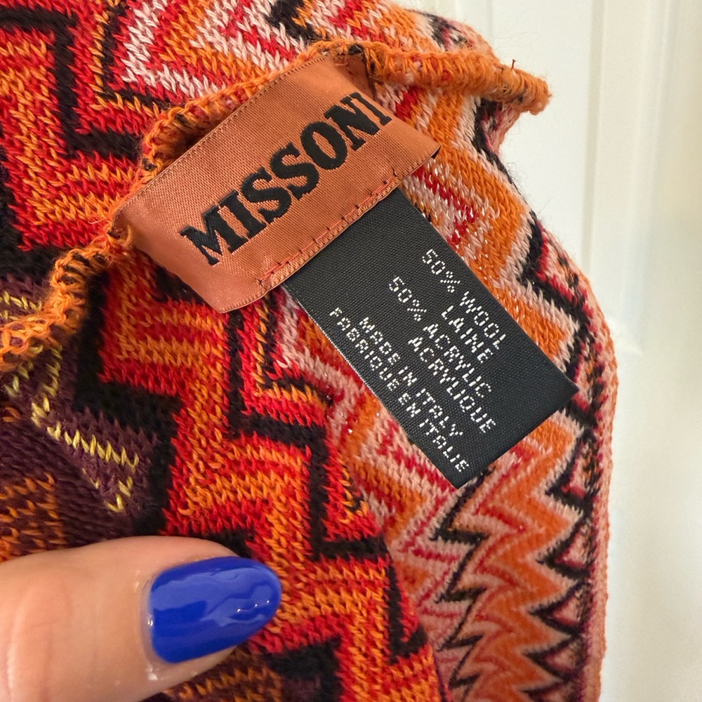 Missoni Multicolor Zigzag Knit - image 4